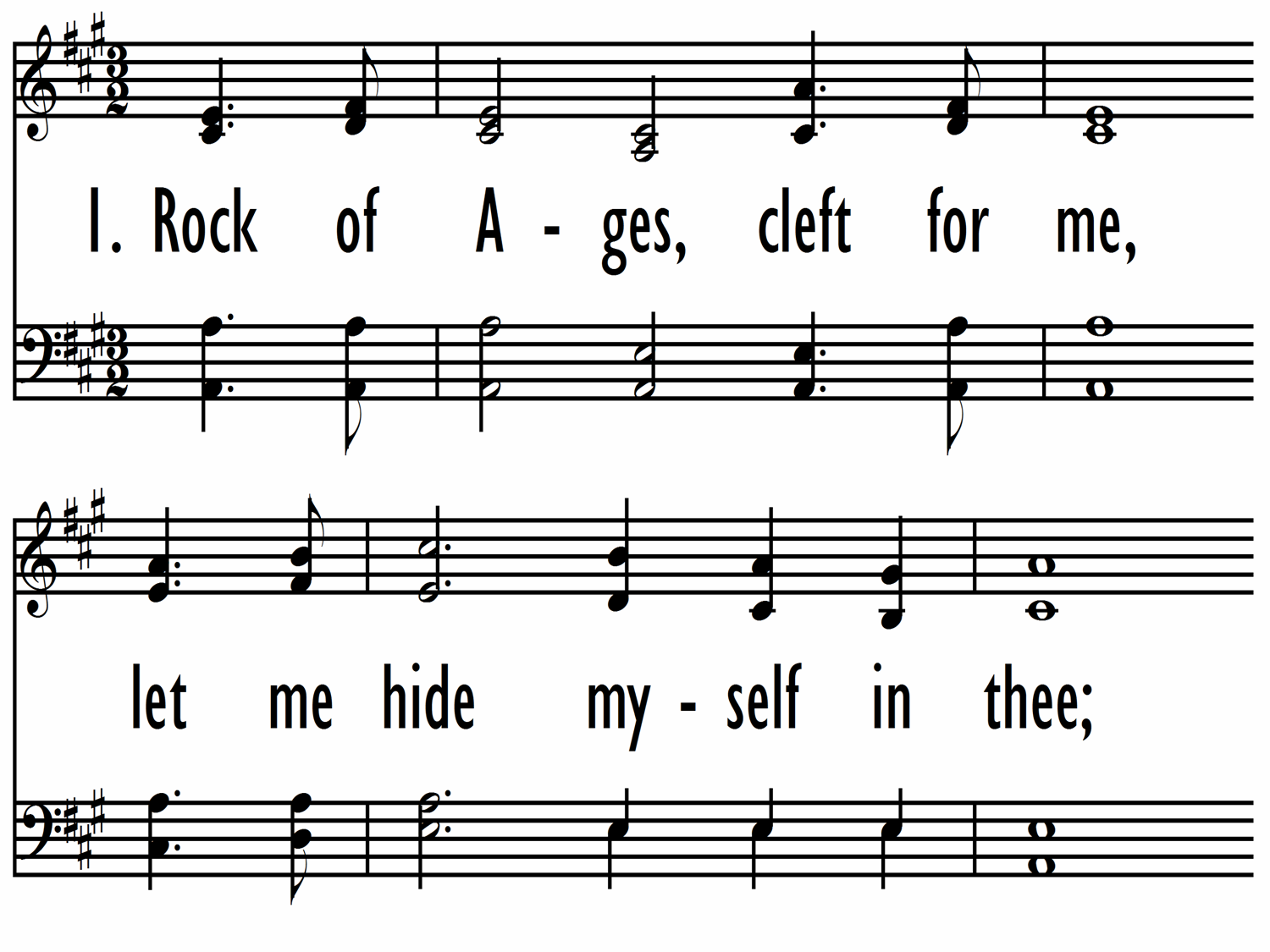 Rock of Ages | Hymnary.org